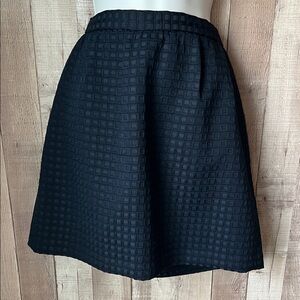 NWT Navy Waffle Textured Mini Pencil Skirt - Katherine Barclay
